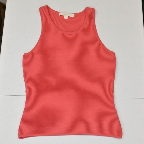 Jonathan Simkhai | Coral Ribbed Tank Top Size: Medium - Picture 1 of 8